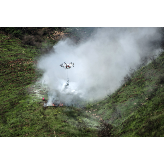 Drone antincendio
