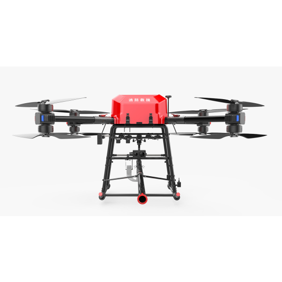 A 60kg load-bearing high-rise building water spraying and fire extinguishing drone