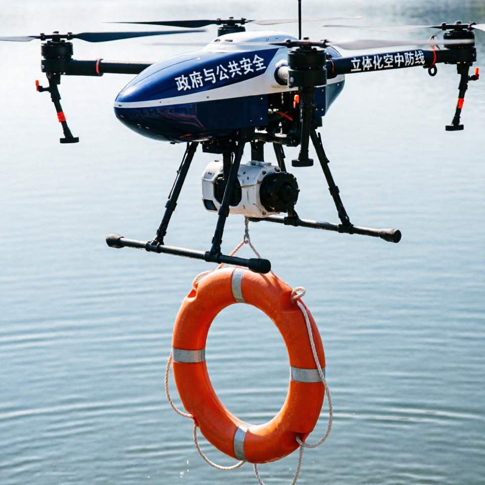 Public Security & Government UAV Solutions: Create a 3D Aerial Security Defense Network