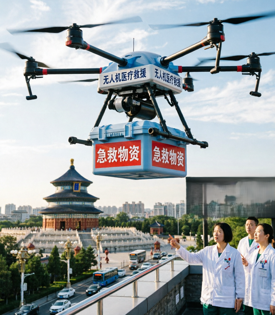 UAV-Based Emergency Medical Material Dispatching Solution: Building an "Aerial Lifeline"