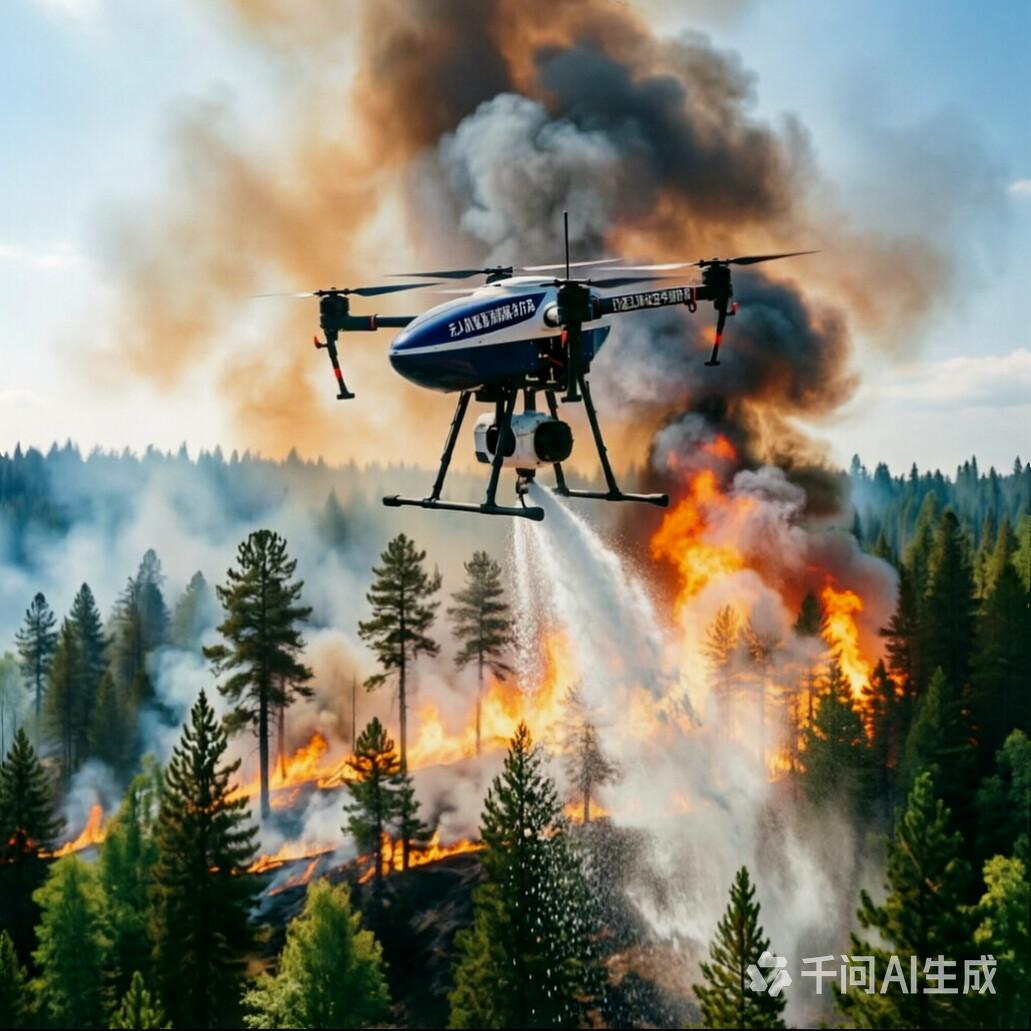 UAV Intelligent Firefighting Solution, Building Three-Dimensional "Aerial Firefighters"