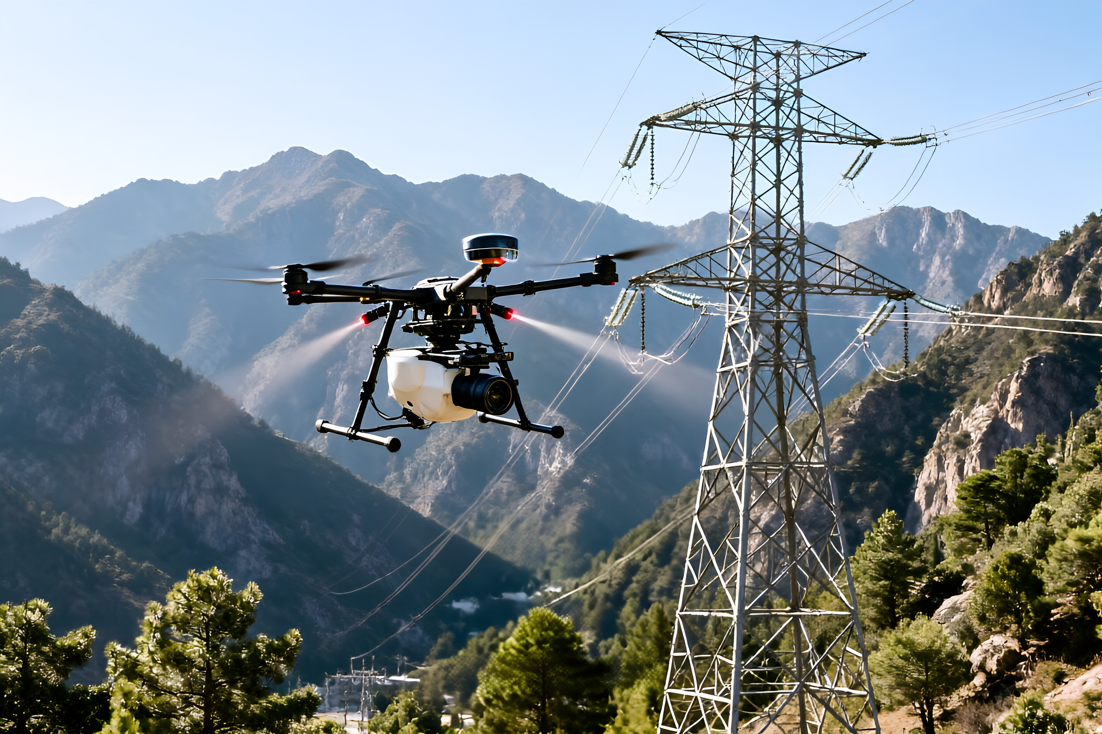 Comprehensive Intelligent UAV Inspection Solutions for Energy Infrastructure